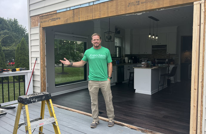 Installing New Patio Doors