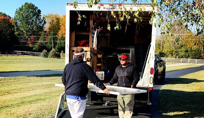 Freedom Windows service van