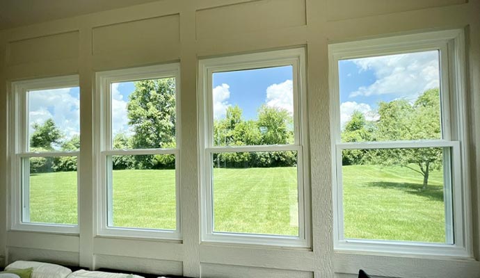 Pinnacle Line Windows in Powell & Dublin by Freedom Windows