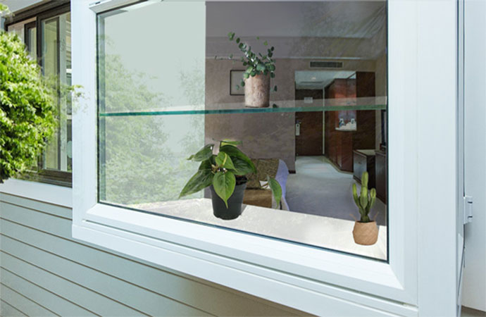 Garden Windows Benefits Garden Window Outer View