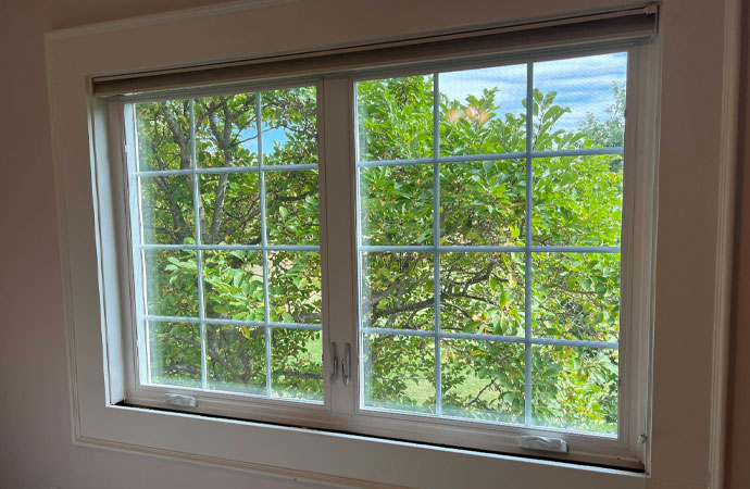 Casements are easy to clean
from inside your home.